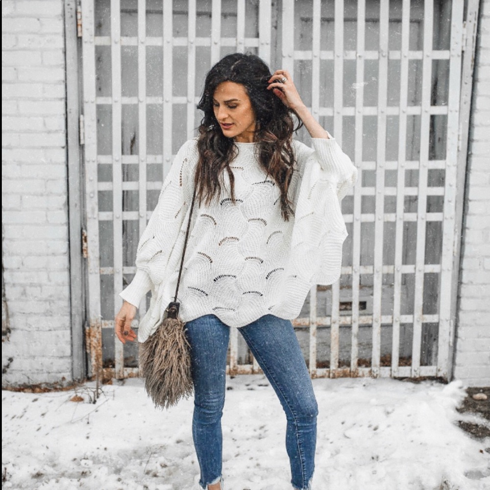 White sweater